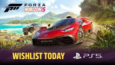 Forza Horizon 5 выйдет на PlayStation 5 этой весной - playground.ru - state Indiana