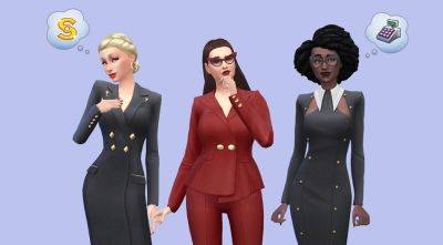 Для The Sims 4 вышли 2 авторских DLC-комплекта Business Chic Kit и Refined Living Room Kit - gametech.ru