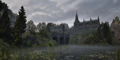 Художница показала ремейк монастыря магов Огня из Gothic 2 на Unreal Engine 5 - gametech.ru