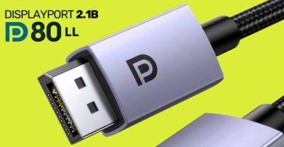 VESA официально анонсировала обновленный стандарт DisplayPort 2.1b и кабели DP80LL, разработанные вместе с NVIDIA - playground.ru