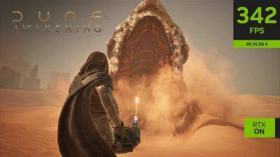 RTX 5090 не обеспечивает 60 FPS без DLSS в Dune: Awakening в 4K разрешении - playground.ru