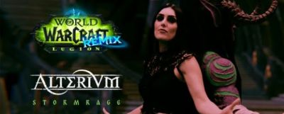 Клип на песню «Stormrage» от итальянской пауэр-метал группы Alterium в честь Remix: Legion - noob-club.ru