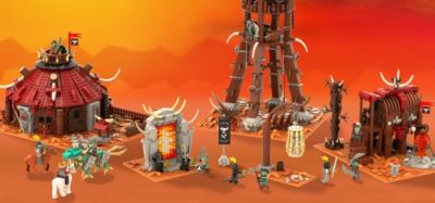 Фанат смастерил деревню орков из деталей LEGO - noob-club.ru