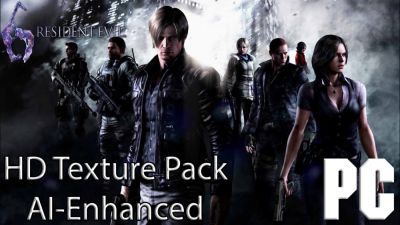 Для Resident Evil 6 вышел HD-мод на 28 ГБ, который полностью обновляет все текстуры - playground.ru