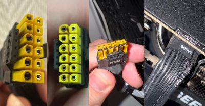 Пользователи сообщают о новых случаях оплавления разъемов питания у GeForce RTX 5090 - playground.ru