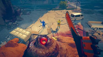 В Kaiju Cleaner Simulator игрокам придется разгребать последствия битв с гигантскими монстрами - mmo13.ru