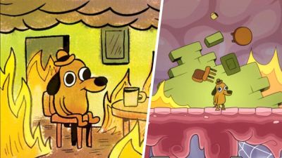 Известный мем превратили в видеоигру в стиле Cuphead – зрелищный трейлер - games.24tv.ua