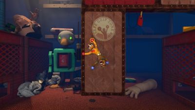 Stuck Together – кооперативный платформер про две склеенные между собой игрушки, бегущие от злобного хозяина - coop-land.ru