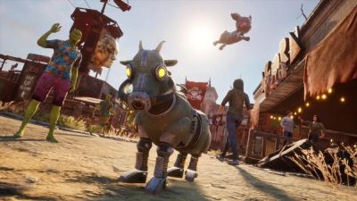 Безумный козел. Goat Simulator 3 получит дополнение Baadlands: Furry Road - coop-land.ru