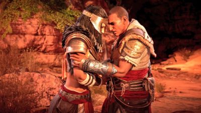 Аликс Уилтон Риган - Актёры Assassin's Creed Origins вернулись в студию - фанаты обсуждают возможное продолжение истории Байека и Айи - playground.ru - Египет - Рим