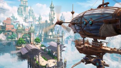 Crystal of Atlan – бесплатный MMORPG-экшен в стиле Magicpunk с волшебными небесными кораблями и оружием, питаемым магией - coop-land.ru