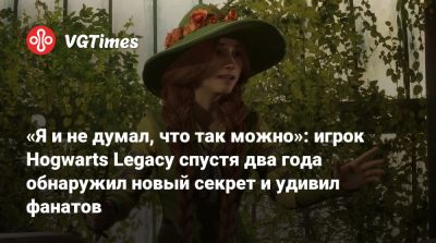Гарри Поттер - «Я и не думал, что так можно»: игрок Hogwarts Legacy спустя два года обнаружил новый секрет и удивил фанатов - vgtimes.ru