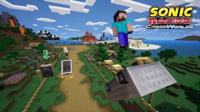 Стив, Алекс и Крипер из Minecraft стали играбельными персонажами в Sonic Racing: CrossWorlds - mmo13.ru