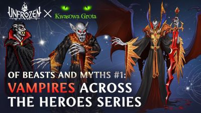 Создатели Heroes of Might & Magic: Olden Era показали эволюцию вампиров в серии - playground.ru