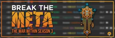 Примите участие в турнире «Break the Meta» в 3 сезоне The War Within от RaiderIO - noob-club.ru