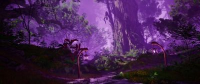 Художник изобразил локацию в духе Тельдрассила на Unreal Engine - noob-club.ru