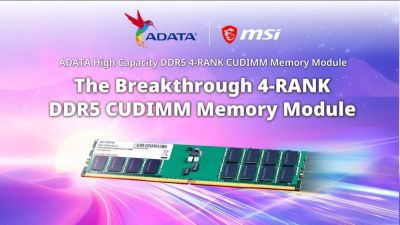 ADATA и MSI представили 128 гигабайтные модули памяти DDR5 для настольных ПК - playground.ru