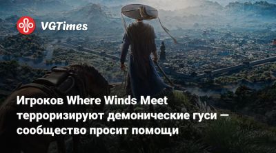 Игроков Where Winds Meet терроризируют демонические гуси — сообщество просит помощи - vgtimes.ru - Китай