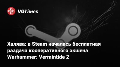 Халява: в Steam началась бесплатная раздача кооперативного экшена Warhammer: Vermintide 2 - vgtimes.ru