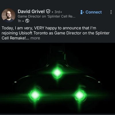 Сэм Фишер - Режиссёр игры Splinter Cell снова возвращается к ремейку - playground.ru