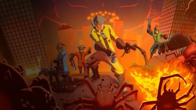 Соревновательный экшен про борьбу с насекомыми Kill It With Fire 2 вышел из раннего доступа и получил новый контент - coop-land.ru