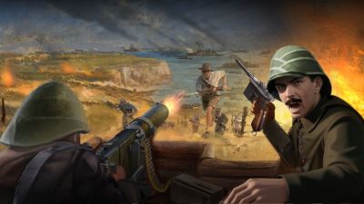 Beach Invasion 1915-Gallipoli – кооперативный шутер в сеттинге Первой мировой войны и с защитой пляжных укреплений от вторжения - coop-land.ru - Османская Империя