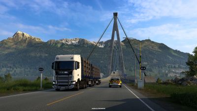 Новые скриншоты из будущего DLC Северные горизонты для Euro Truck Simulator 2 - достопримечательности - playground.ru - Швеция - Норвегия