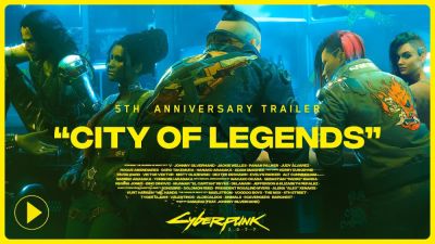 CD Projekt RED выпустила специальный трейлер в честь пятилетнего юбилея Cyberpunk 2077 - playground.ru