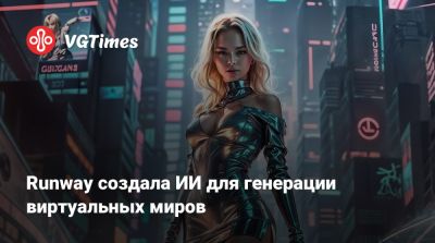 Runway создала ИИ для генерации виртуальных миров - vgtimes.ru