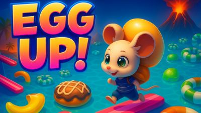Egg Up! – хаотичная паркур-гонка про мышат, несущих хрупкие яйца на вершину высокой горы - coop-land.ru