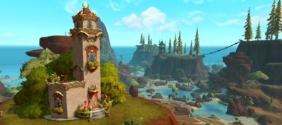 Игроки WoW оформляют свои жилища изнутри и снаружи в стиле эльфов крови - noob-club.ru