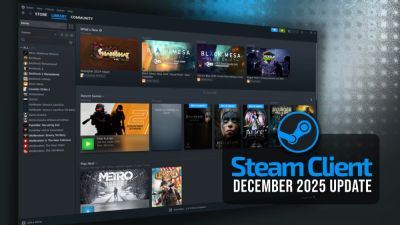 Клиент Steam полностью перешел на 64-битную архитектуру в Windows и получил поддержку контроллера Switch 2 - playground.ru