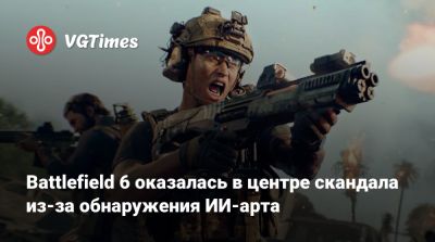 Battlefield 6 оказалась в центре скандала из-за обнаружения ИИ-арта - vgtimes.ru