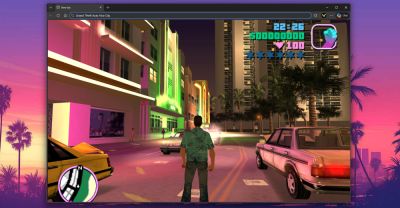 Mega Drive - Браузерную GTA Vice City закрыли после жалобы компании Take-Two - playground.ru