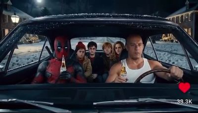 Гарри Поттер - Доминик Торетто - Джон Уик - Культовые герои фильмов собрались вместе в рождественском видео от ИИ-режиссера Эндри Даниелса - playground.ru