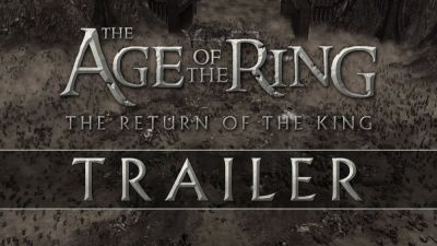 Создатели мода Age of the Ring показали трейлер предстоящей кампании по "Властелин колец: Возвращение короля" - playground.ru