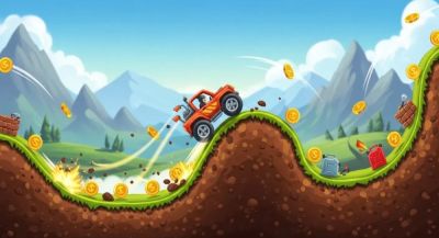 Mountain Climb Racer — 3D-клон Hill Climb Racing доступен в РФ на Android - app-time.ru - Сша - Россия