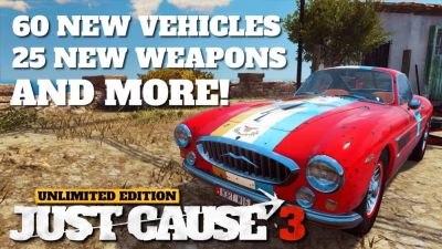 Для Just Cause 3 вышел мод Unlimited Edition, вносящий множество улучшений - playground.ru