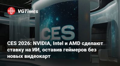 Дженсен Хуанг (Jensen Huang) - CES 2026: NVIDIA, Intel и AMD сделают ставку на ИИ, оставив геймеров без новых видеокарт - vgtimes.ru