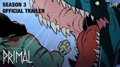 Adult Swim выпустила полноценный трейлер третьего сезона анимационного сериала "Первобытный" - playground.ru