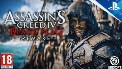 Ubisoft намекнула на ремейк Assassin's Creed Black Flag Resynced в новогоднем поздравлении - playground.ru