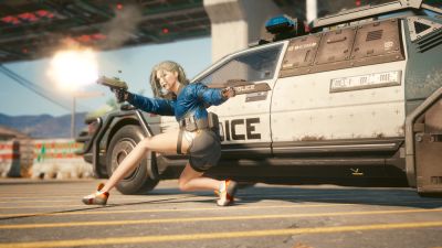 Разработчики Cyberpunk 2077 раскрыли стратегии действия полиции во время погонь в игре - playground.ru