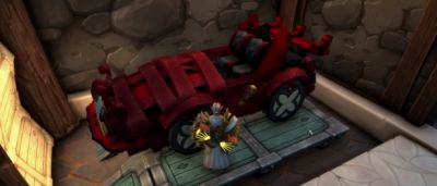 Игрок построил в своем жилище автомобиль и гараж для него - noob-club.ru
