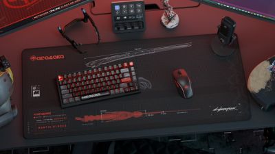 Corsair и CD Pojekt RED отмечают 5-летие Cyberpunk 2077 коллекцией аксессуаров в стиле корпорации Arasaka - playground.ru