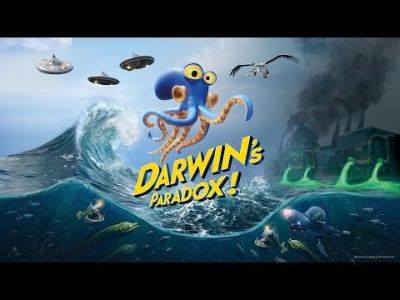 Приключенческий платформер Darwin's Paradox про очаровательного осьминога выйдет в 2025 году - playground.ru