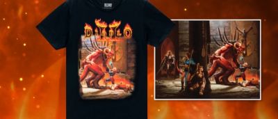 В магазине Gear Blizzard появилась футболка и постер по Diablo II с принтом Кита Паркинсона - noob-club.ru