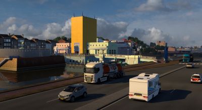 Новый Бенилюкс в Euro Truck Simulator 2 — первые скриншоты переделки Бельгии, Нидерландов, Люксембурга - gametech.ru - Голландия - Бельгия - Люксембург