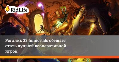 Рогалик 33 Immortals обещает стать лучшей кооперативной игрой - ridus.ru