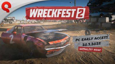 Wreckfest 2 выйдет в раннем доступе 20 марта 2025 года - playground.ru