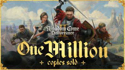 Продажи Kingdom Come: Deliverance 2 превысили один миллион копий менее чем за сутки - playground.ru